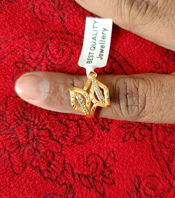 Gold_Plated_Leaf_Design_Ring_for_Women