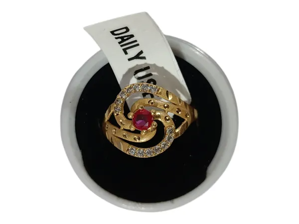 Gold_Tone_Stone_Embellished_Ring_for_Women