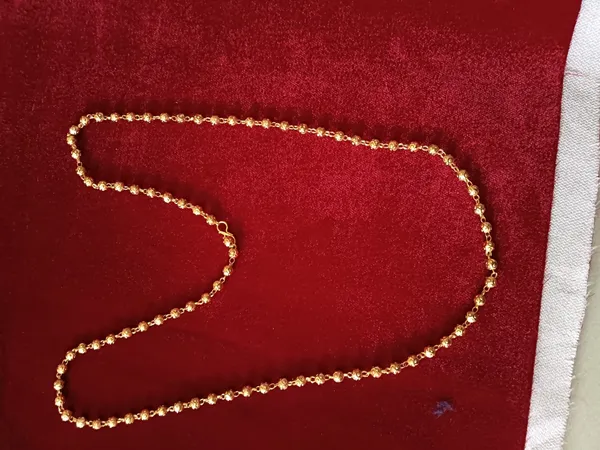 Gold-Tone_Metal_Beaded_Necklace_for_Women