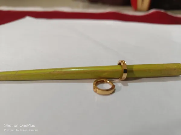 Gold_Tone_Black_Accent_Hoop_Earring_for_Women