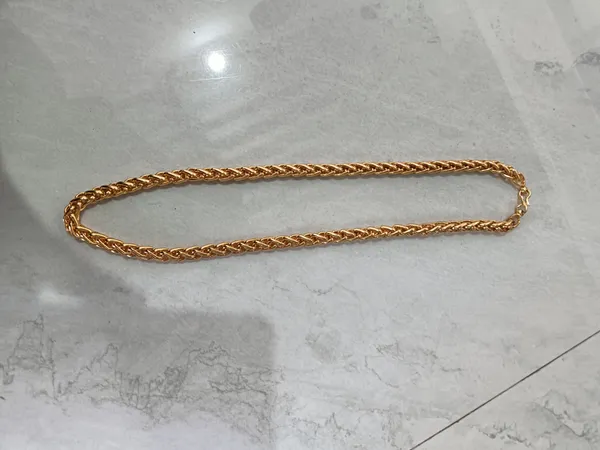 Gold-Tone_Braided_Chain_Necklace_for_Men