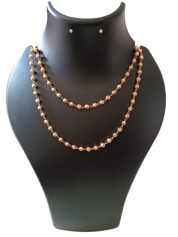 Gold-Tone_Metal_Beaded_Necklace_for_Women