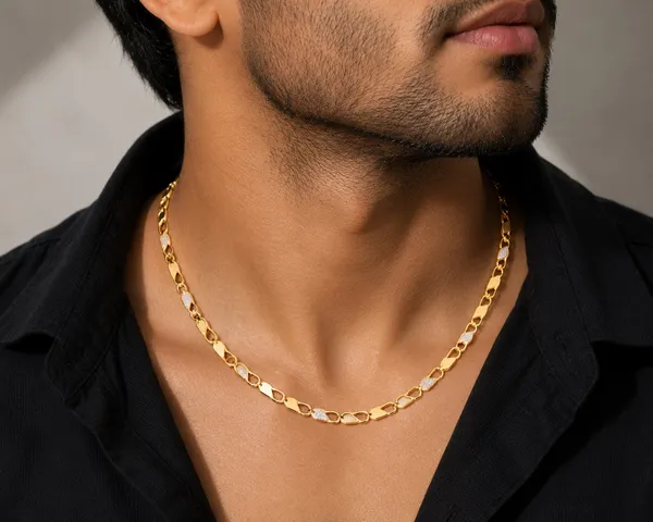 Gold_Tone_Link_Chain_Necklace_for_Men