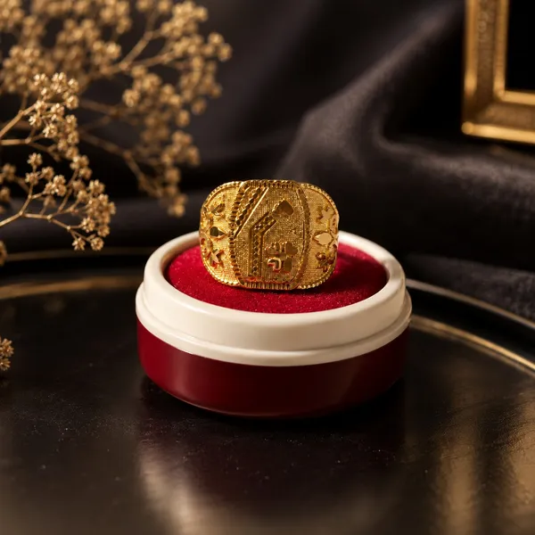 Gold_Tone_Ornate_Finger_Ring_for_Unisex