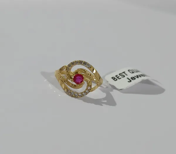 Gold_Tone_Stone_Embellished_Ring_for_Women