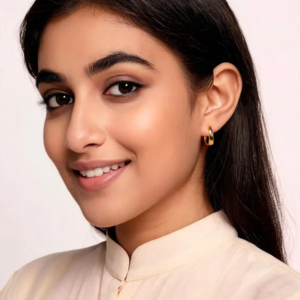Gold_Tone_Classic_Hoop_Earrings_For_Women