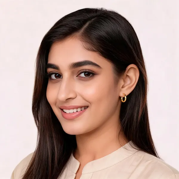 Gold_Tone_Classic_Hoop_Earrings_For_Women