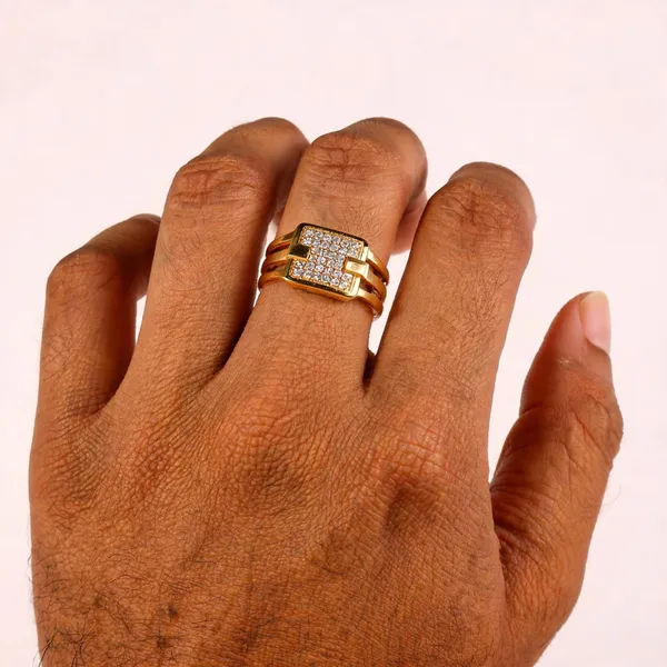 Gold_Tone_Rectangular_Stone_Inset_Statement_Ring_For_Men