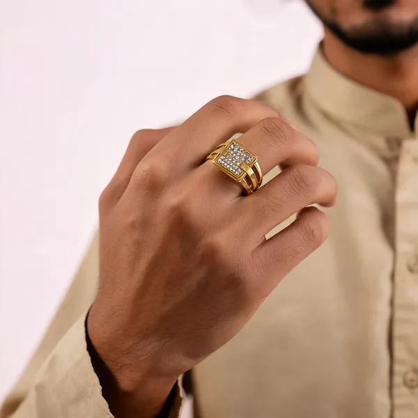 Gold_Tone_Crystal_Rectangular_Statement_Ring_For_Men