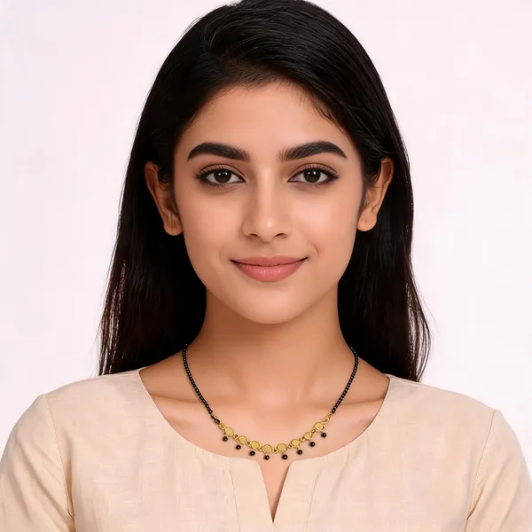 Gold_Tone_Black_Bead_Linked_Mangalsutra_Necklace_For_Women