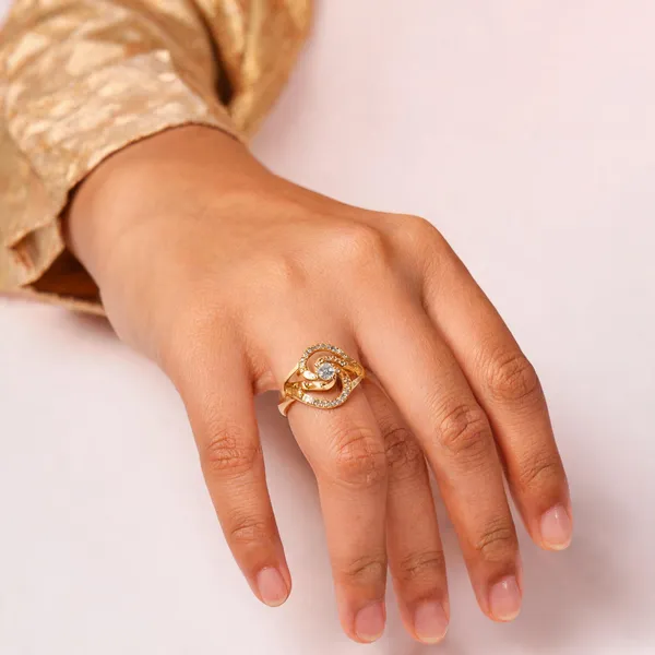 Gold_Tone_Crystal_Interwoven_Open_Ring_For_Women