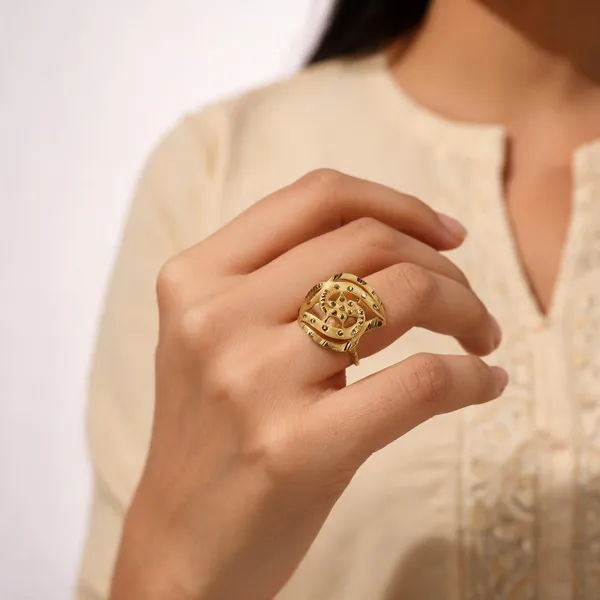 Gold_Tone_Ornamental_Statement_Ring_For_Women