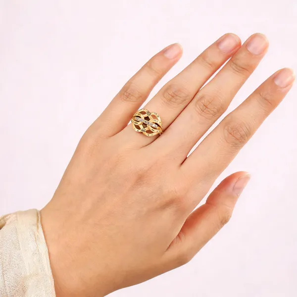 Gold_Plated_Openwork_Stone_Accent_Statement_Ring_For_Women