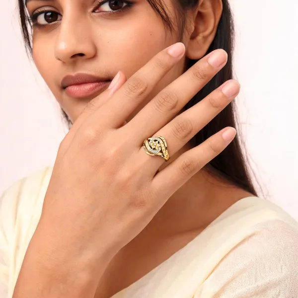 Gold_Plated_Floral_Stone_Studded_Ring_For_Women