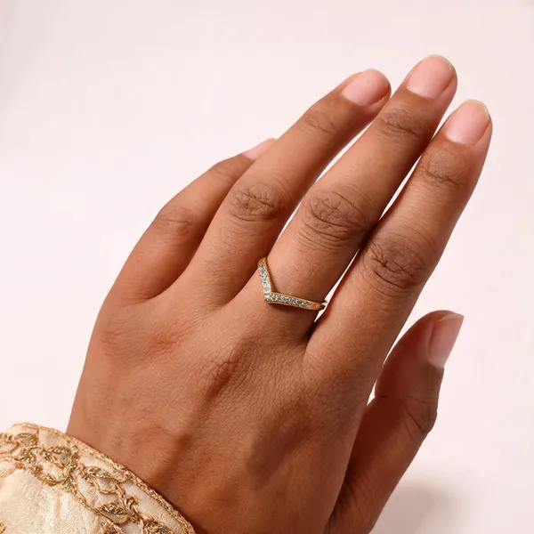 Gold_Tone_V-Shape_Stone_Studded_Ring_For_Women