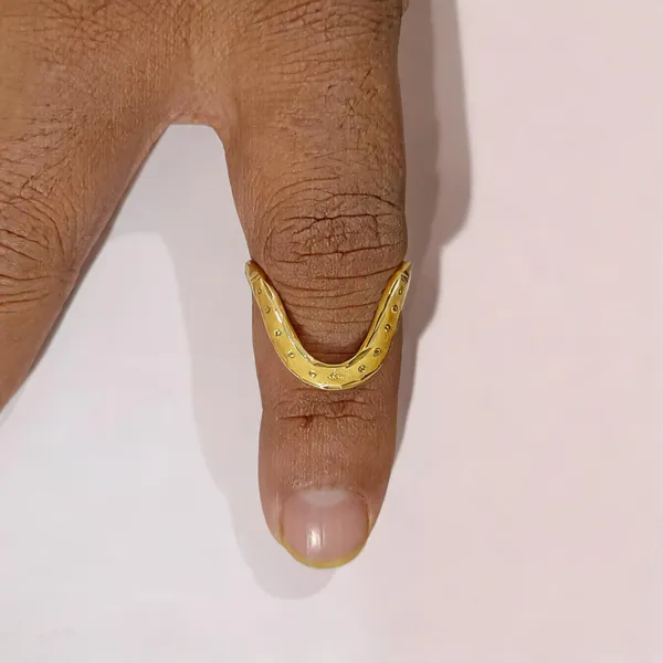 Gold_Tone_Adjustable_Open_Toe_Ring_For_Women