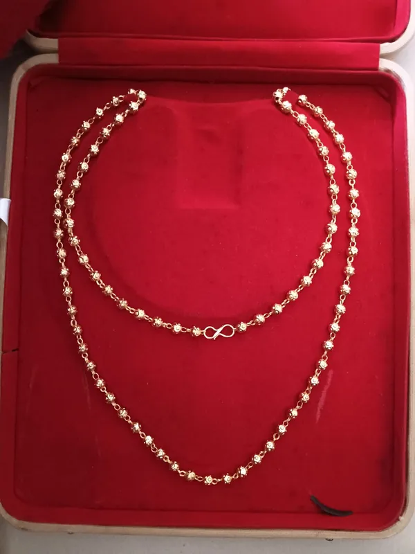 Gold-Tone_Metal_Beaded_Necklace_for_Women