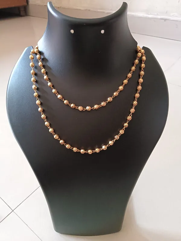 Gold-Tone_Metal_Beaded_Necklace_for_Women
