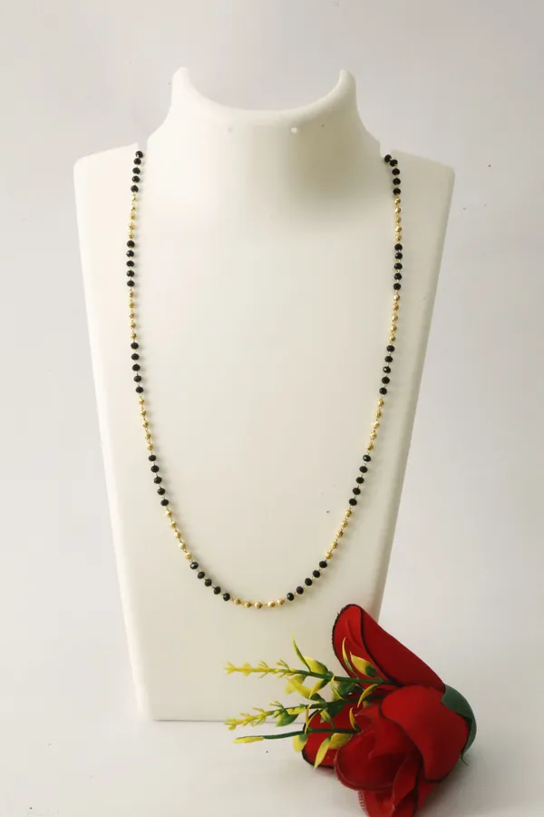 Black_And_Gold_Tone_Beaded_Long_Necklace_for_Women