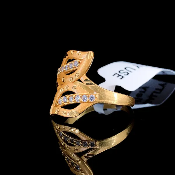 Gold_Plated_Leaf_Design_Ring_for_Women