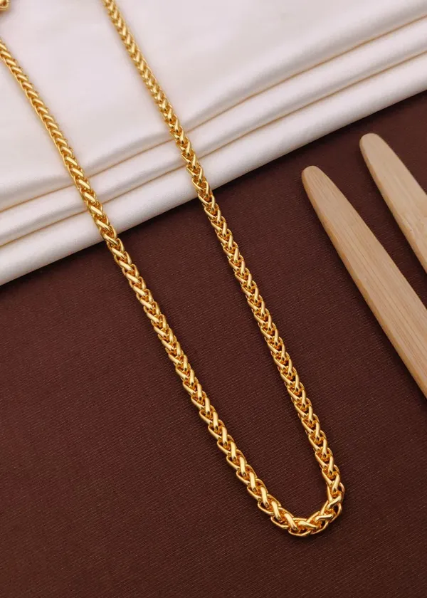 Gold-Tone_Braided_Chain_Necklace_for_Men