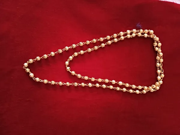 Gold-Tone_Metal_Beaded_Necklace_for_Women