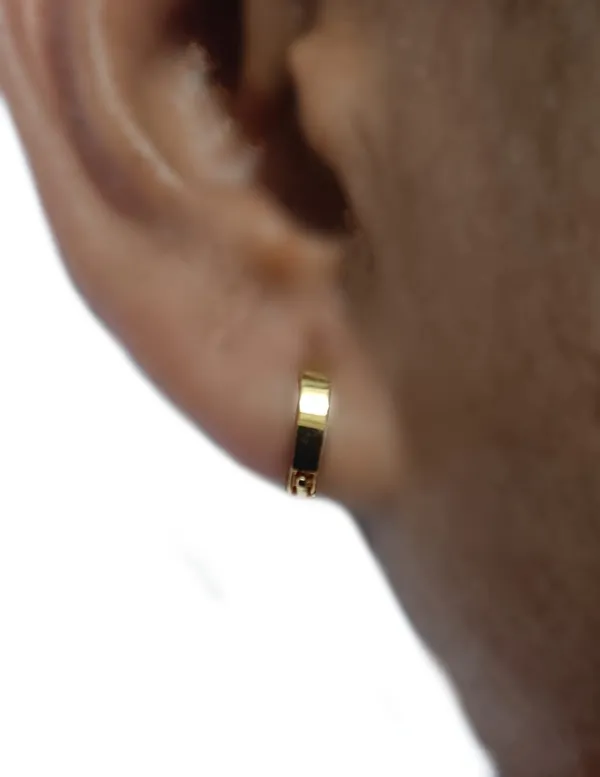 Gold_Tone_Black_Accent_Hoop_Earring_for_Women