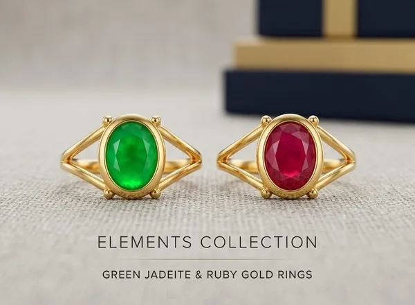 Gold_Tone_Oval_Stone_Rings_for_Women
