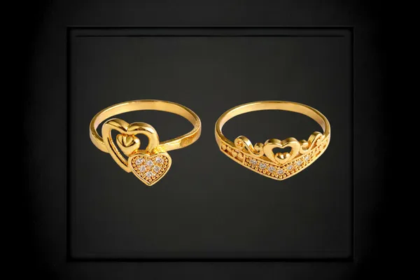 Gold_Tone_Heart_Charm_Bangle_for_Women