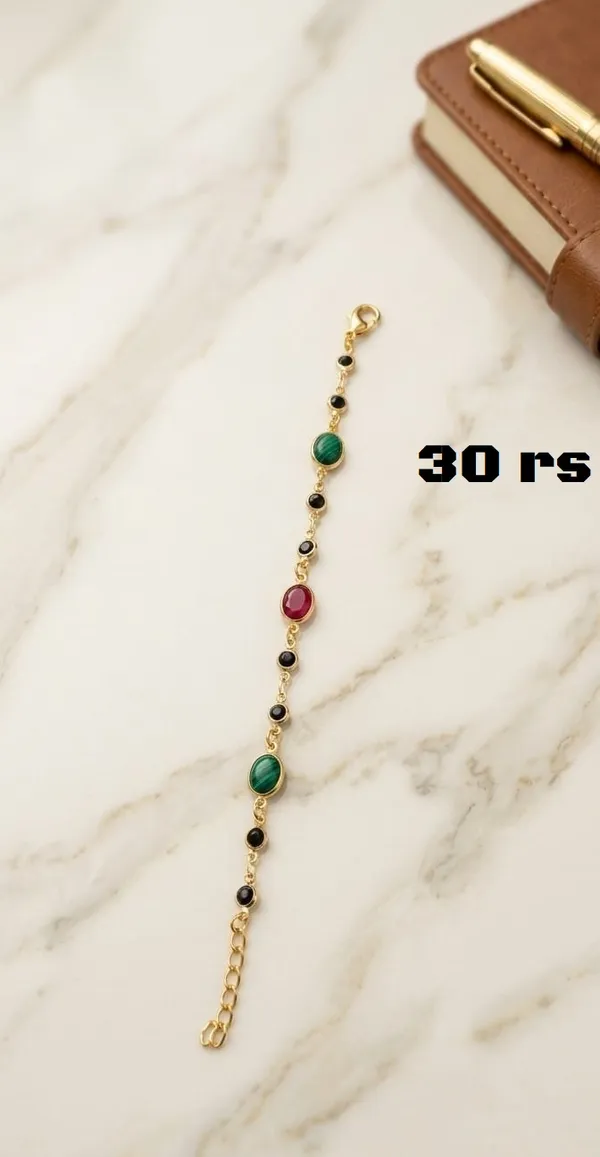 Gold_Tone_Beaded_Bracelet_for_Women