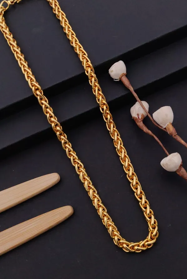 Gold-Tone_Braided_Chain_Necklace_for_Men