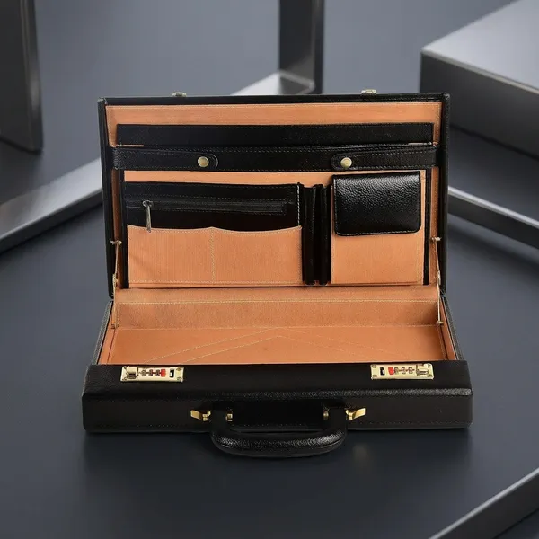 Black_Leather_Laptop_Briefcase_For_Unisex