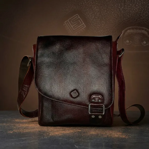 Brown_Leather_Sling_Bag_For_Unisex