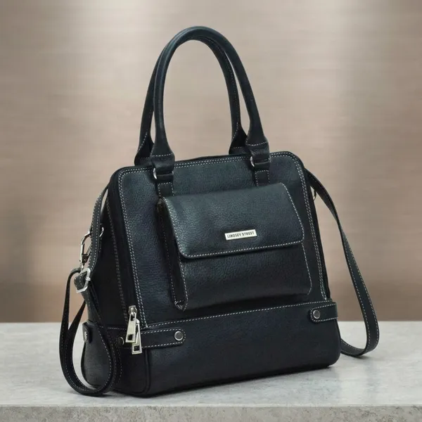 Black_Leather_Handbag_For_Unisex