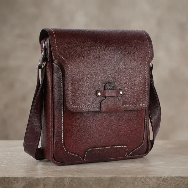 Brown_Leather_Messenger_Bag_For_Unisex