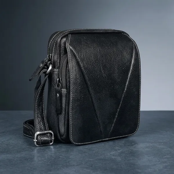 Black_Leather_Messenger_Bag_For_Unisex