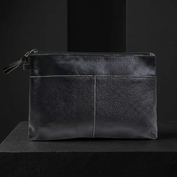 Black_Leather_Cosmetic_Bag_For_Women