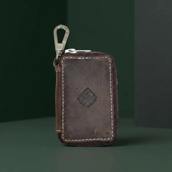 Brown_Leather_Key_Pouch_For_Key_Organization,_Daily_Carry