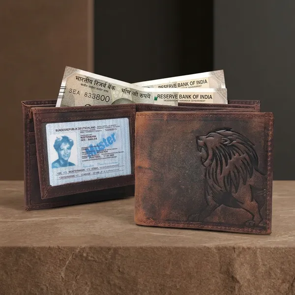 Hunter_Brown_Leather_Bifold_Wallet_For_Men