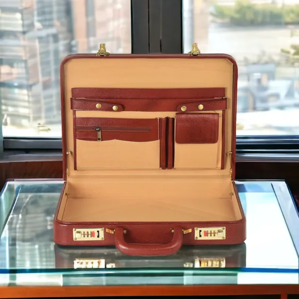 Tan_Leather_Briefcase_For_Unisex
