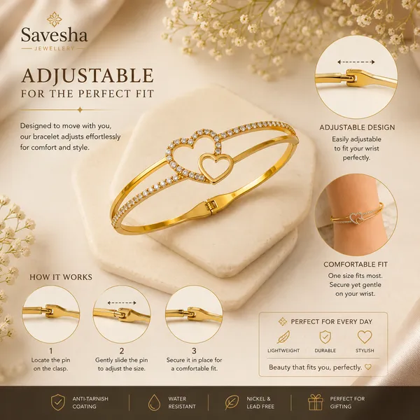 Gold_Plated_Heart_Crystal_Bracelet