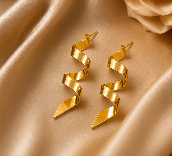 Gold_Tone_Geometric_Drop_Earrings_for_Women