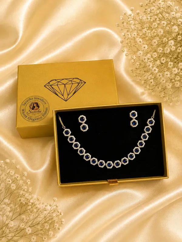 Blue_Stone_Necklace_And_Earrings_Set_for_Women