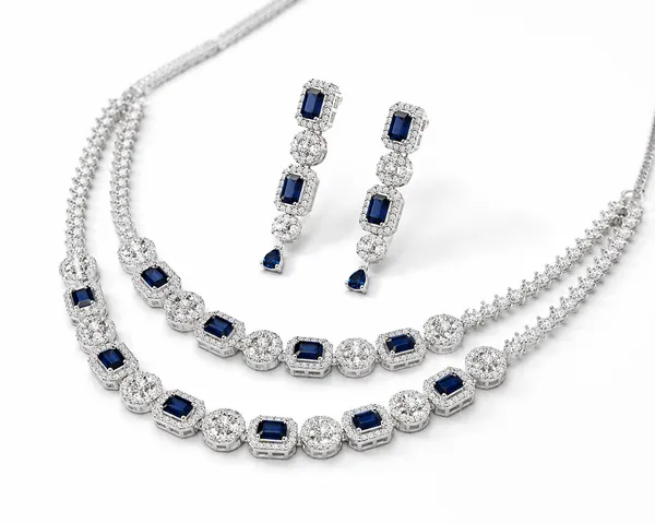 Sapphire_Royale_Double_Layer_Necklace_Set