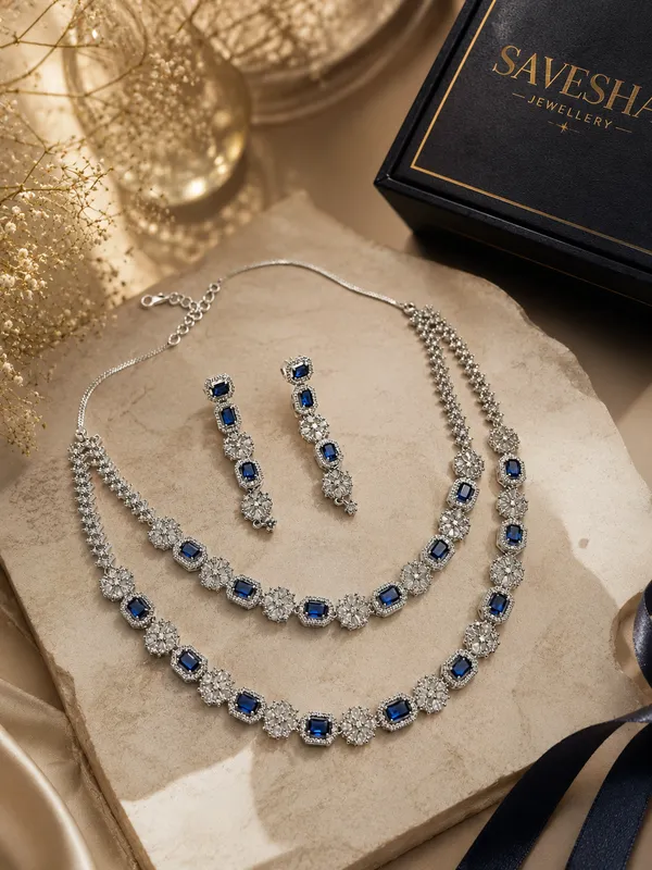 Sapphire_Royale_Double_Layer_Necklace_Set