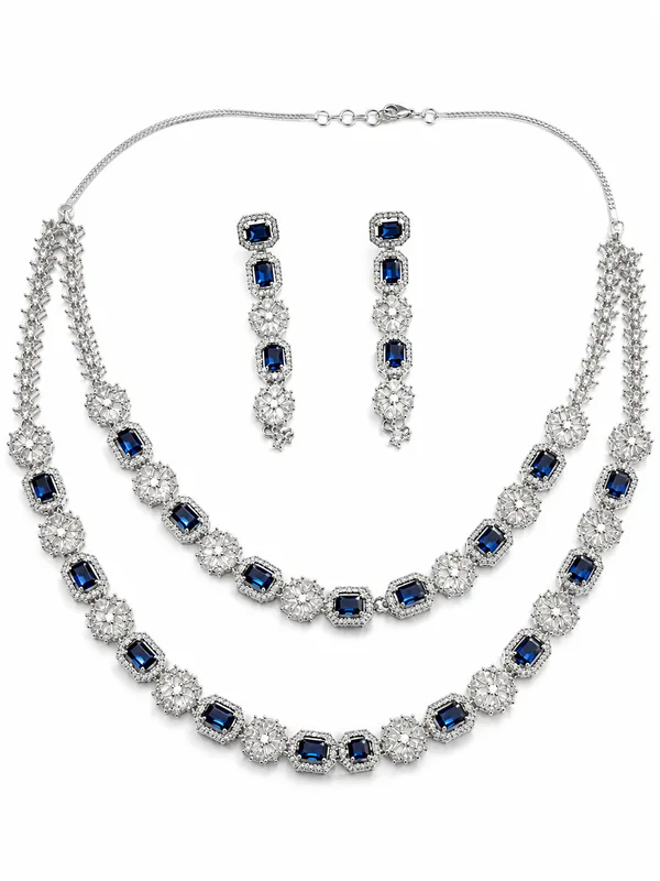 Sapphire_Royale_Double_Layer_Necklace_Set