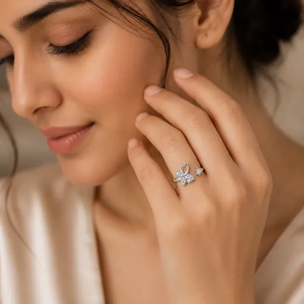 Floral_Sparkle_Adjustable_Ring