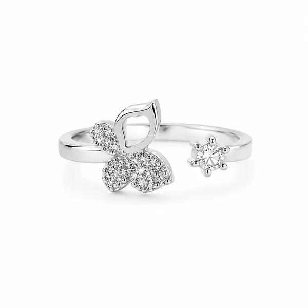 Floral_Sparkle_Adjustable_Ring