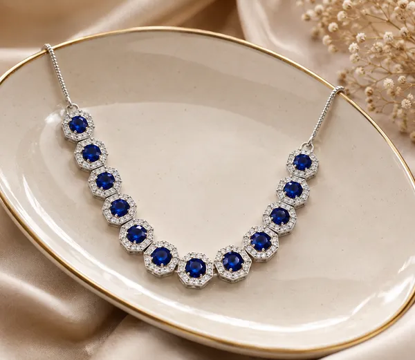 Blue_Stone_Necklace_And_Earrings_Set_for_Women
