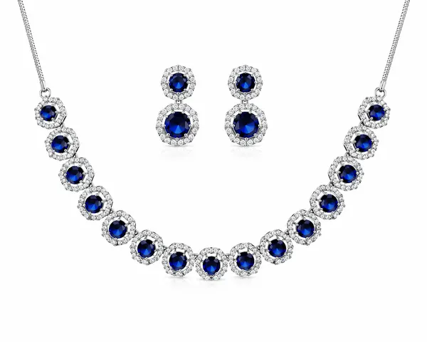 Blue_Stone_Necklace_And_Earrings_Set_for_Women